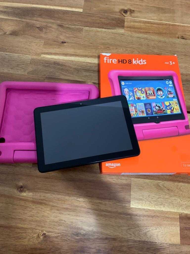 celulares y tabletas - Nueva tablet Amazon Fire HD 8 Kids, de 3 a 7 años | 3 GB de memopublicidad con   0