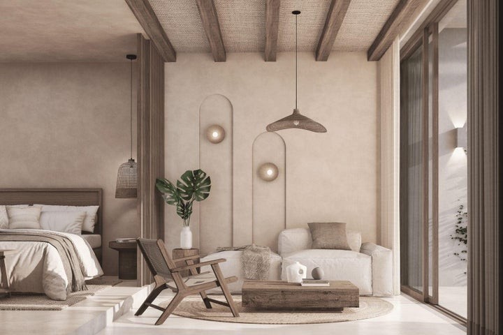 apartamentos - Proyecto en venta Punta Cana #24-1862 un dormitorio, balcón, parqueo cubierto. 6