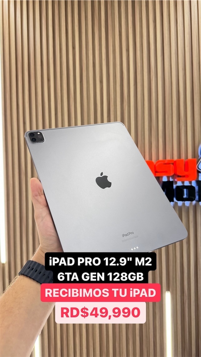 celulares y tabletas - ¡PAD PRO 12.9" M2 6TA GEN 128GB