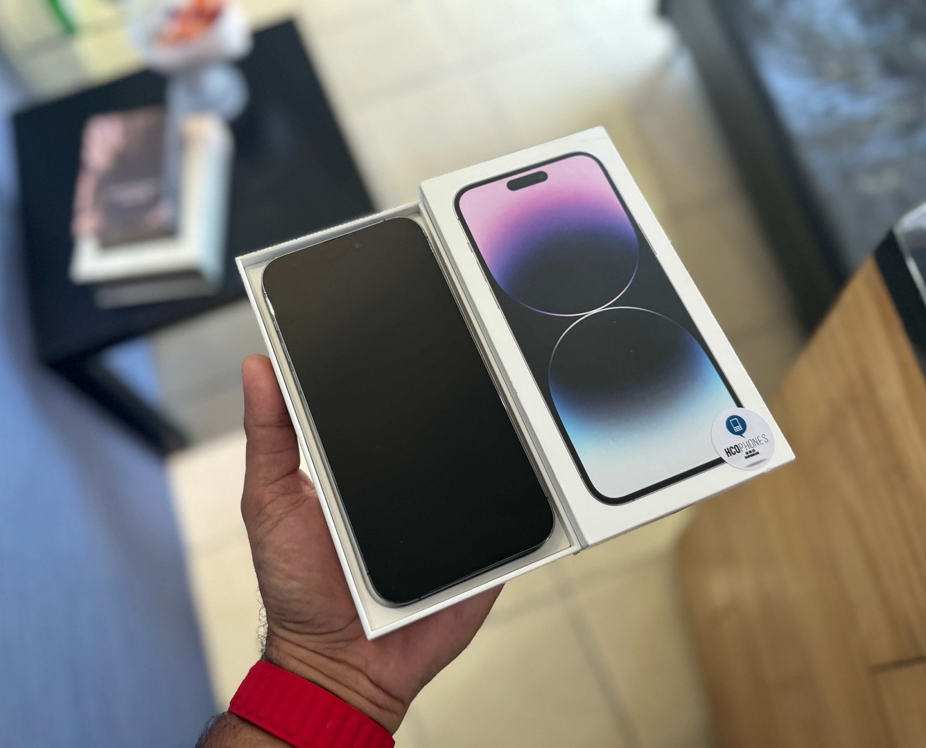 celulares y tabletas - iPhone 14 Pro Max 256GB Morado Como Nuevo, Desbloqueado 1