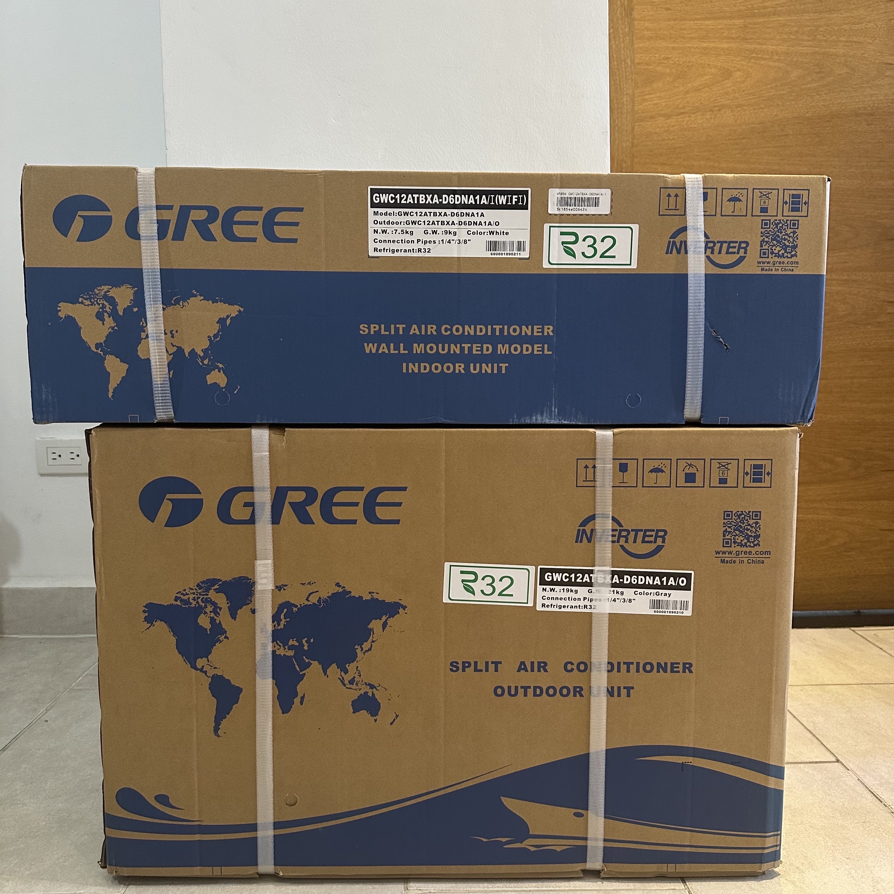 aires acondicionados y abanicos - Aires Acondicionados Inverter Gree 12 BTU Eficiencia 18 Nuevos Sellados 🔥