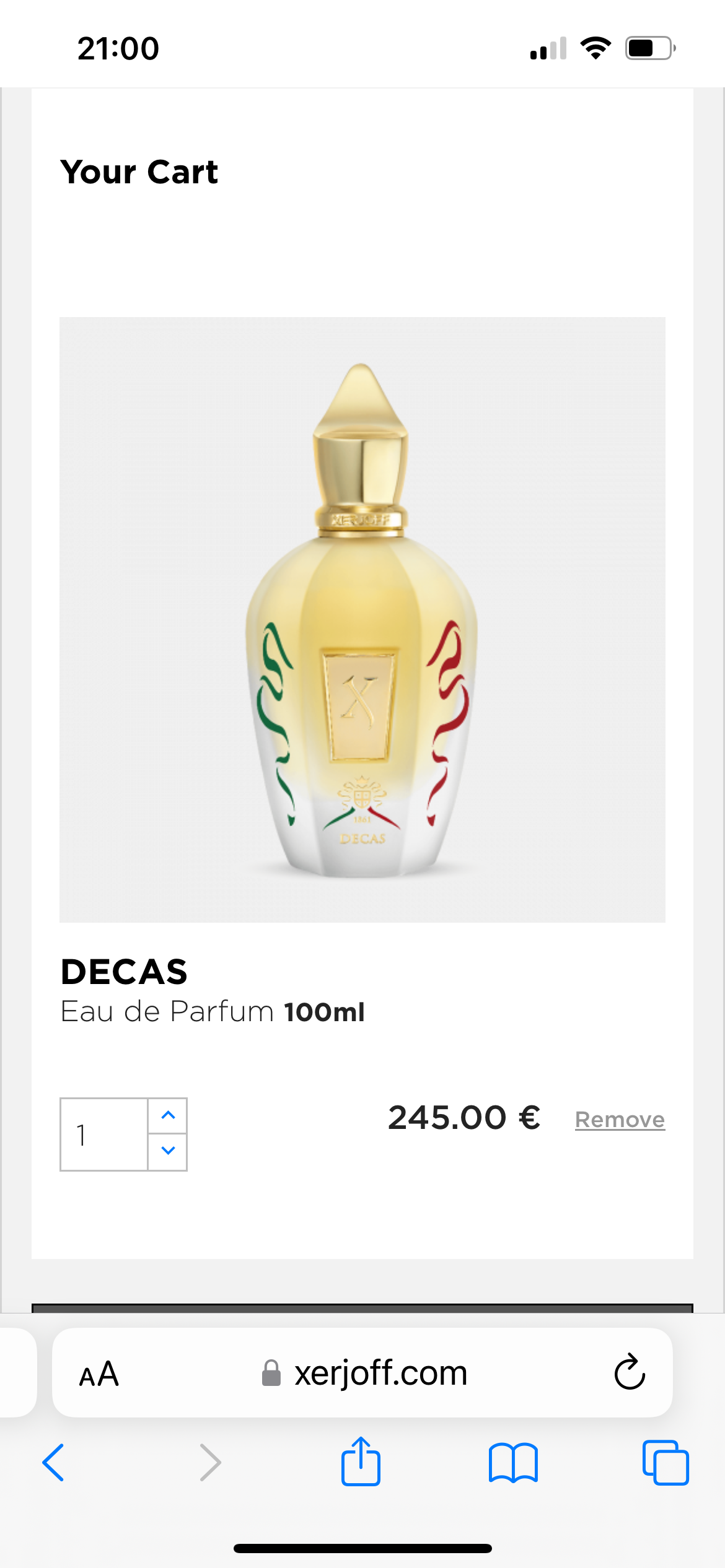 salud y belleza - Decas Xerjoff 100ML unisex tester  