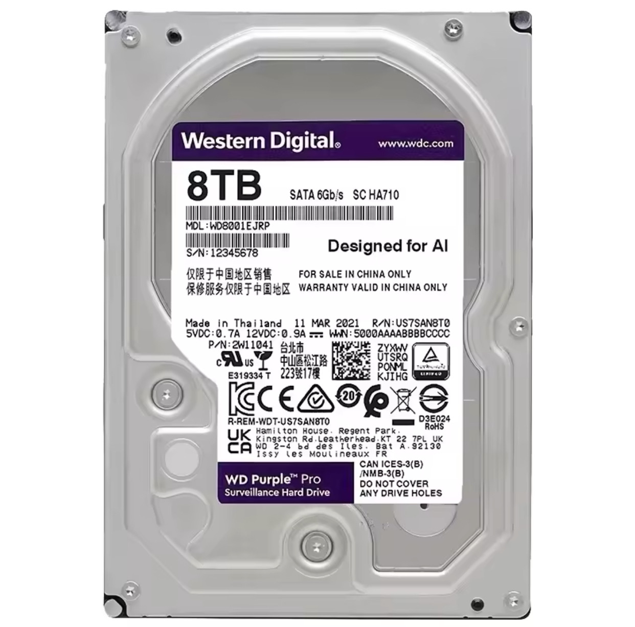 otros electronicos - Disco duro purpura 10TB 8TB  1