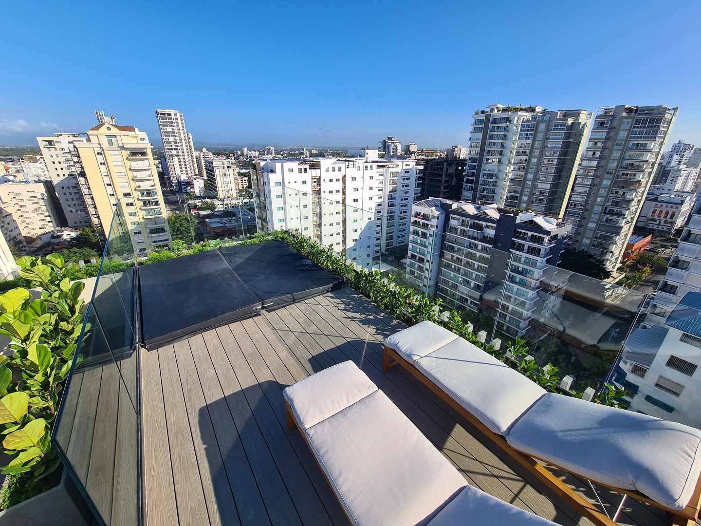 apartamentos - Piantini nuevo piso alto 1 habitacion 2 banos 1 parqueo balcon 3