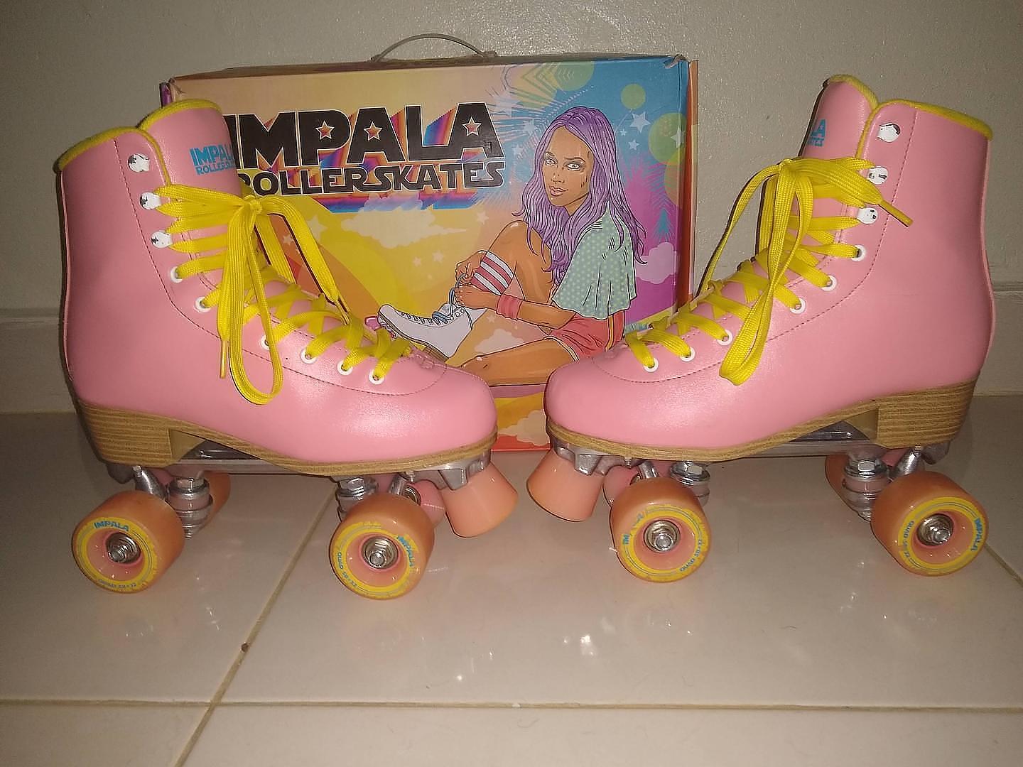 deportes - patines impala 
4 ruedas 
size 9 
negociable 2