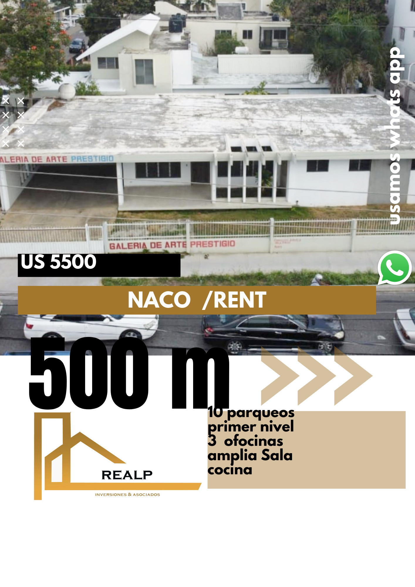 oficinas y locales comerciales - local céntrico en naco