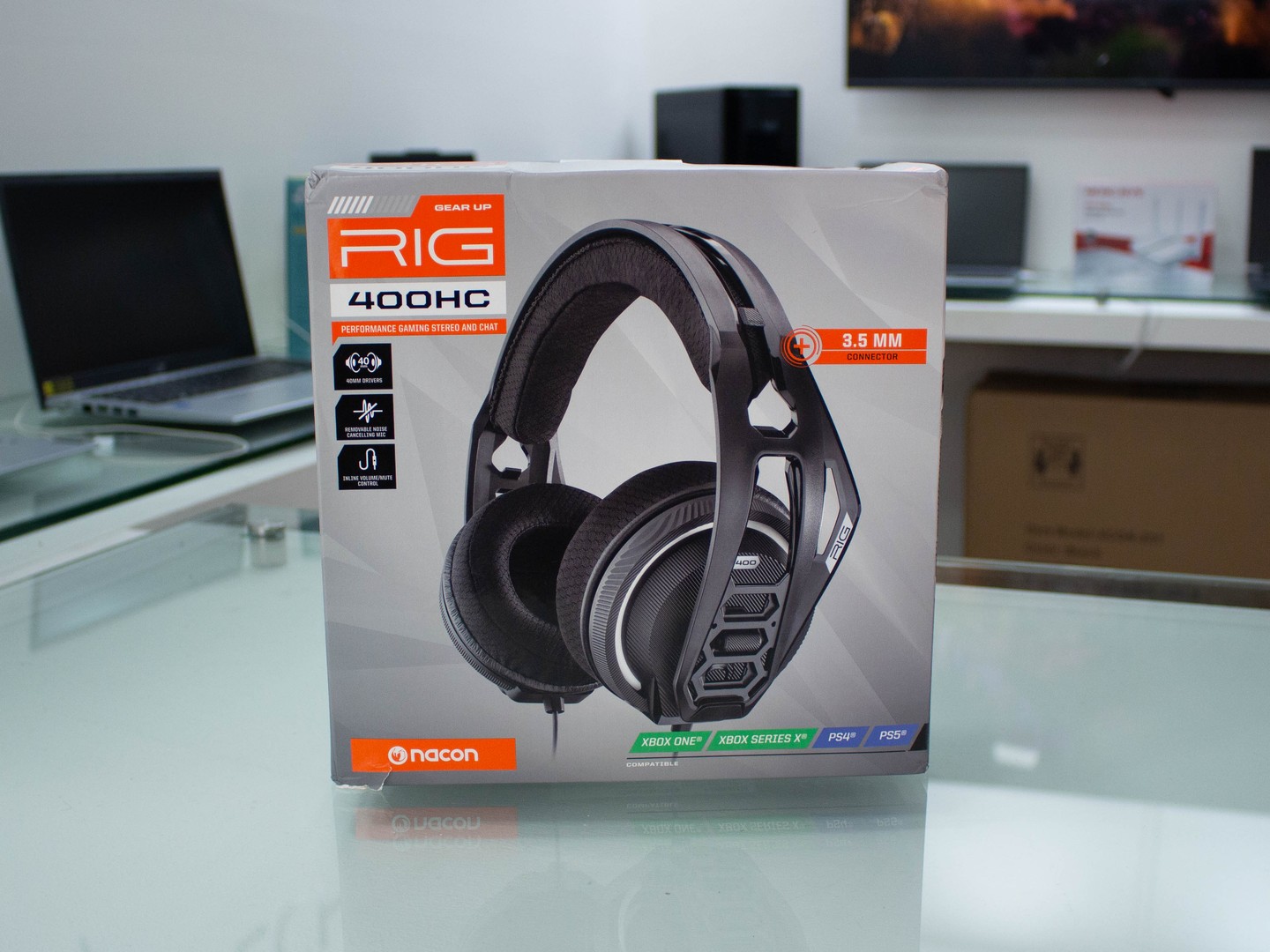 camaras y audio - Headset Rig RIG 400HC/Compatibilidad Nintendo Switch/XBOX One/XBOX Series/PS4.