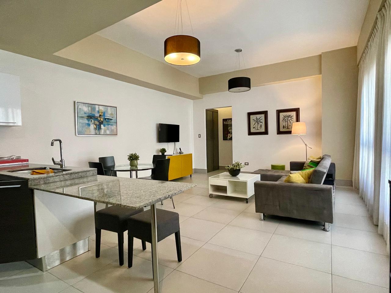 apartamentos - Apartamento VENTA Piantini de UNA Habitación   8