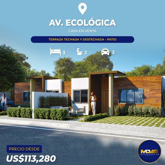 casas - Venta de Casas en La Avenida Ecológica  0