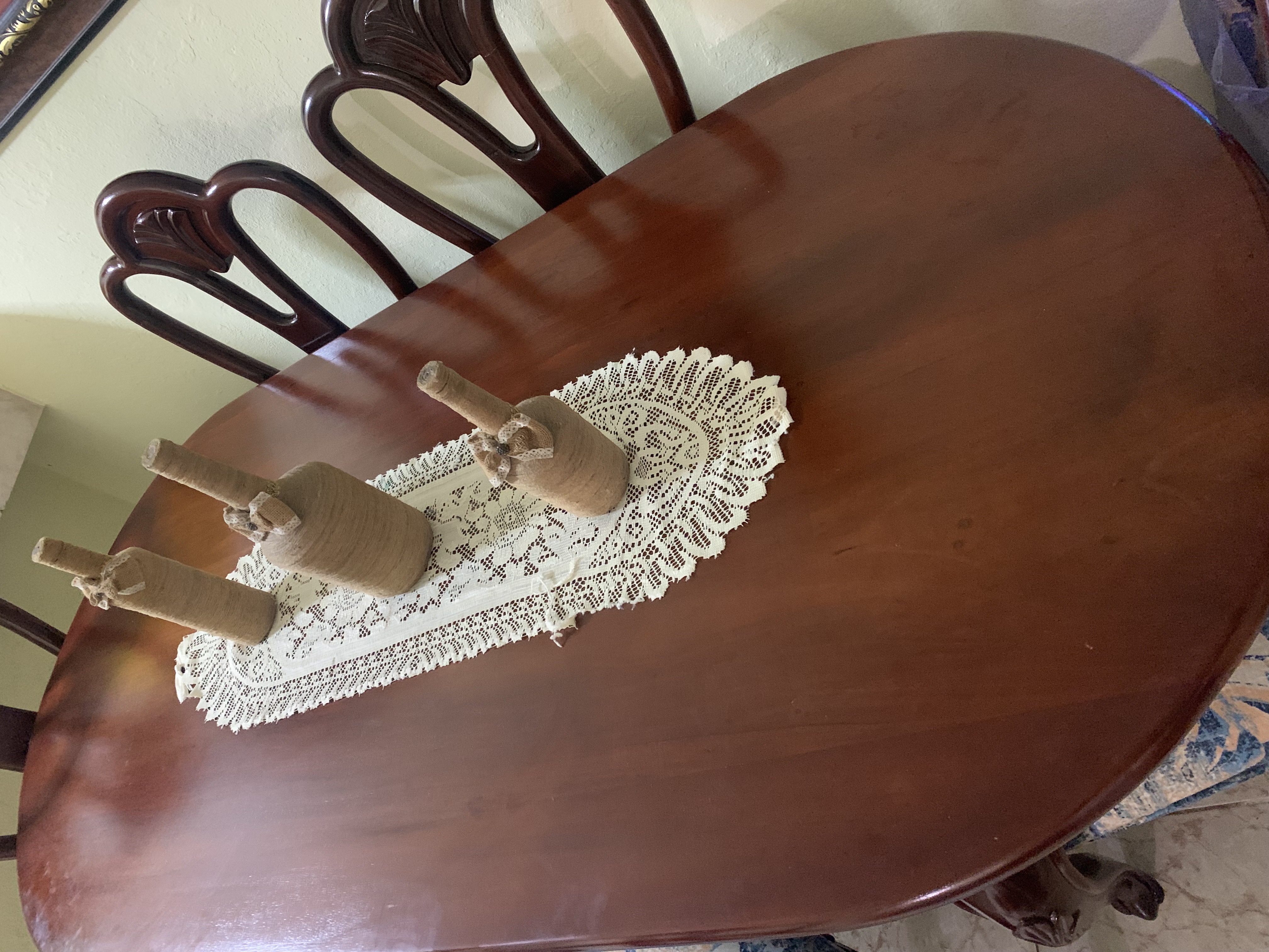 muebles y colchones - Comedor de Caoba 17500 2