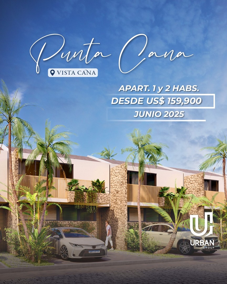 apartamentos - Apartamentos de 1 & 2 Habitaciones En Vistacana Punta Cana 0