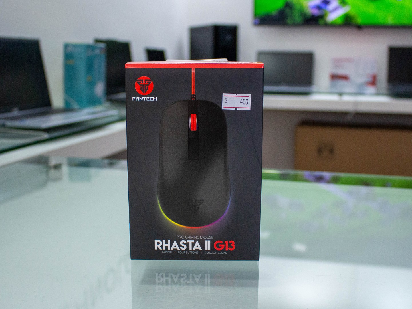 computadoras y laptops - Mouse Fantech Rhasta II G13