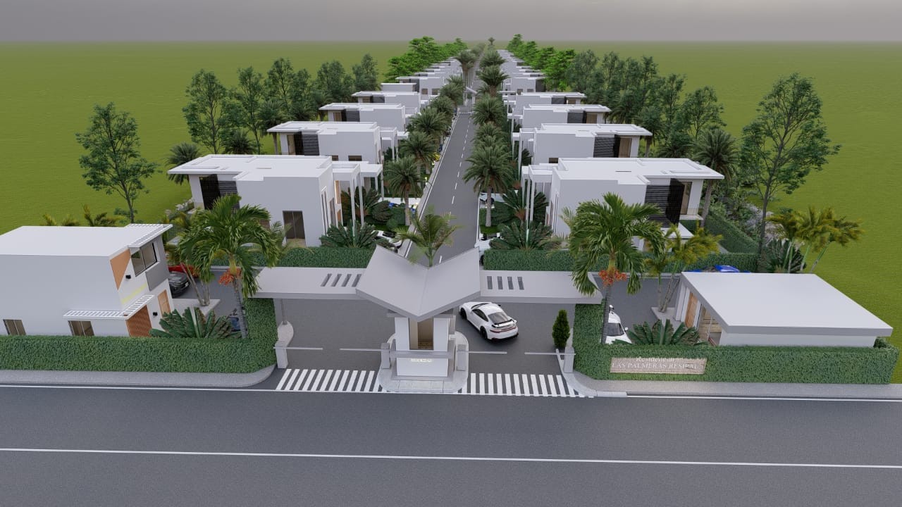 casas - Venta de Villa de 3 habs. con piscina, horno, estufa y extractor  en Bávaro 8