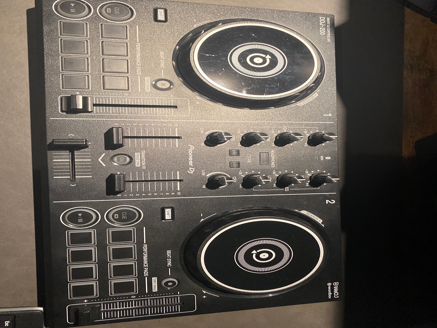 otros electronicos - Platos Pioneer DDJ200 controladora, medio uso para empezar a mezclar