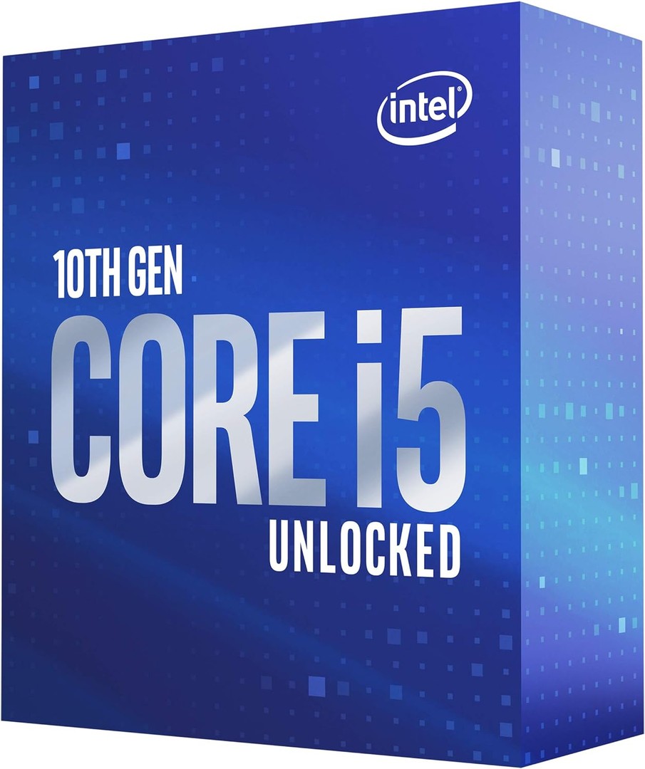 computadoras y laptops - Procesador Intel Core I5-10600K 4.1 GHZ 6 Nucleos LGA 1200 NO TRAE ABANICO 65W 6
