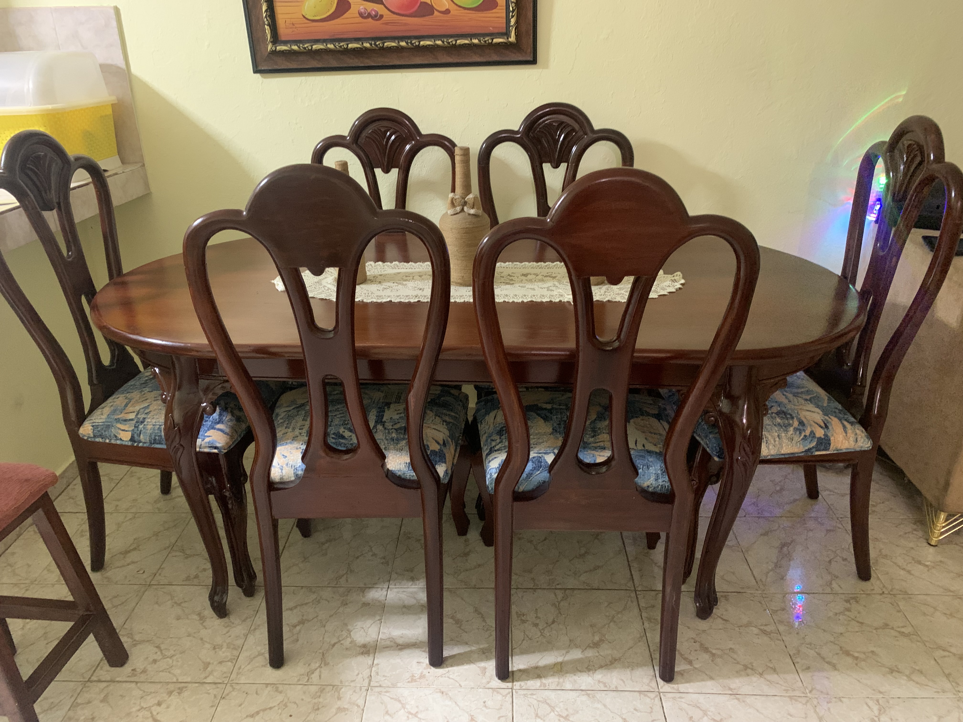 muebles y colchones - Comedor de Caoba 17500 3