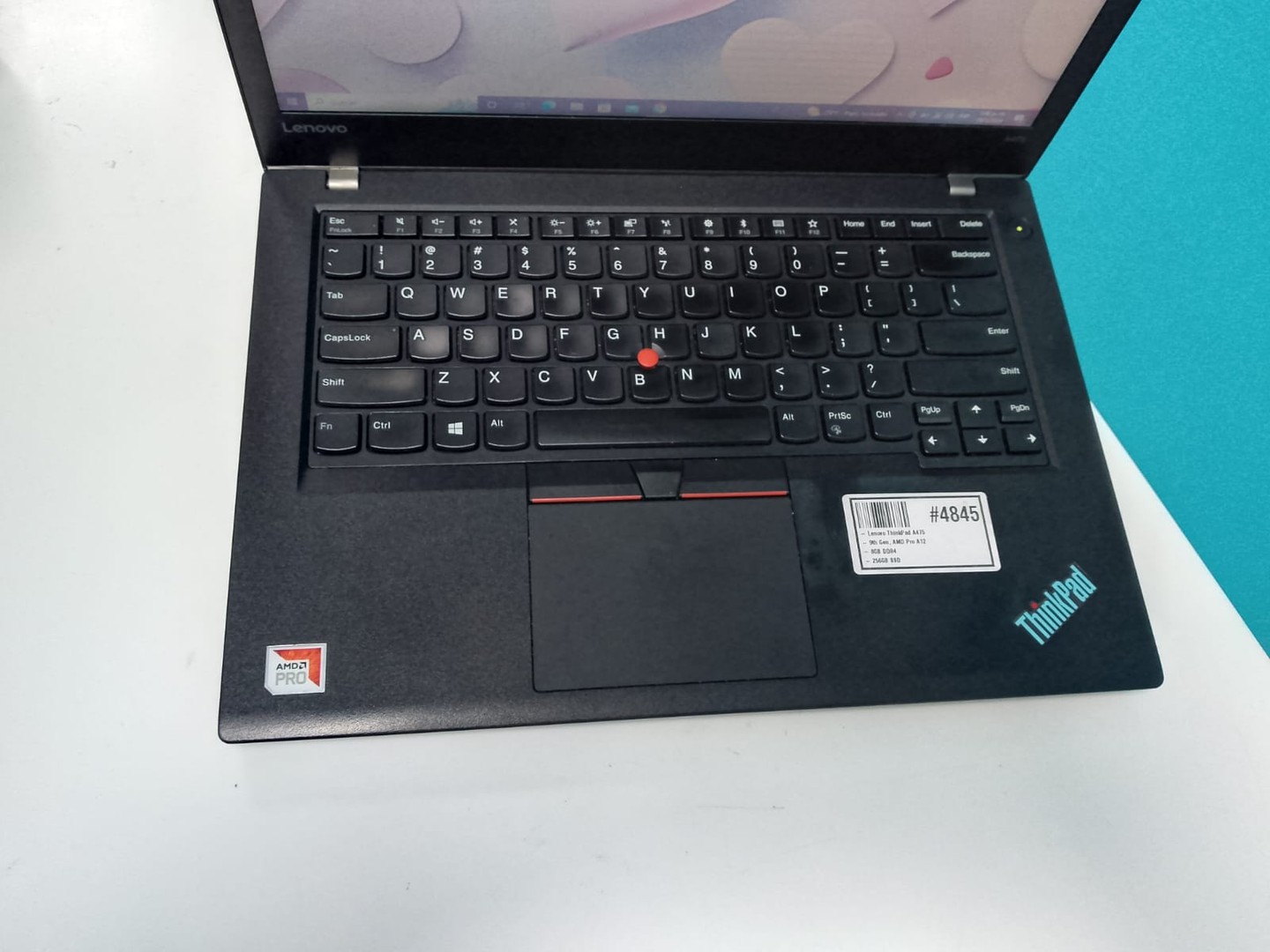 computadoras y laptops - Laptop, Lenovo ThinkPad A475 / 9th Gen, AMD Pro A12 / 8GB DDR4 / 256GB SSD

 4