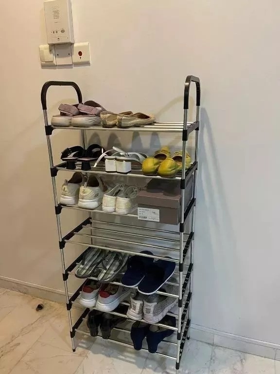 decoración y accesorios - ZAPATERA ARMABLE DE 6 NIVELES YH9906-6 1