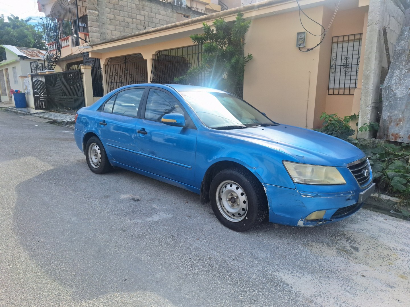 carros - Hyundai Sonata N20 2010 azul  8