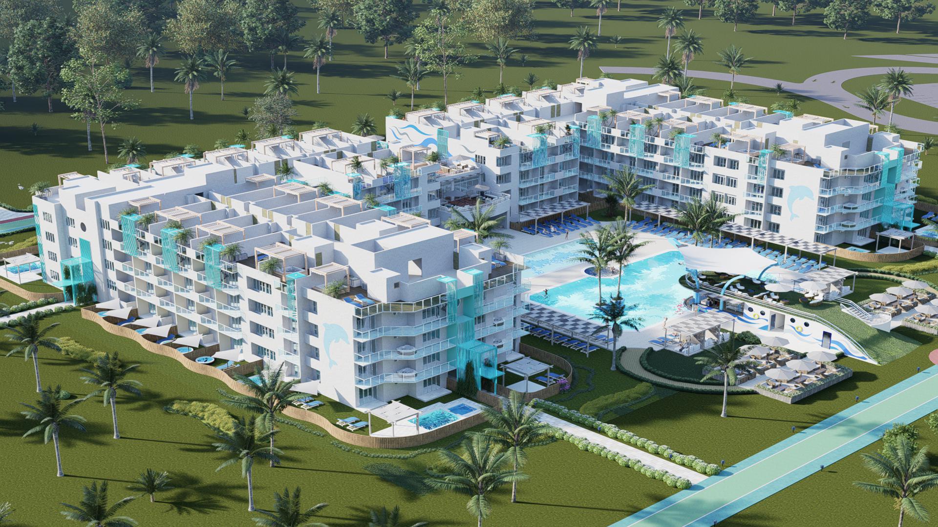 apartamentos - COL PUNTA CANA o complejo turístico- en la autovía a Higüey