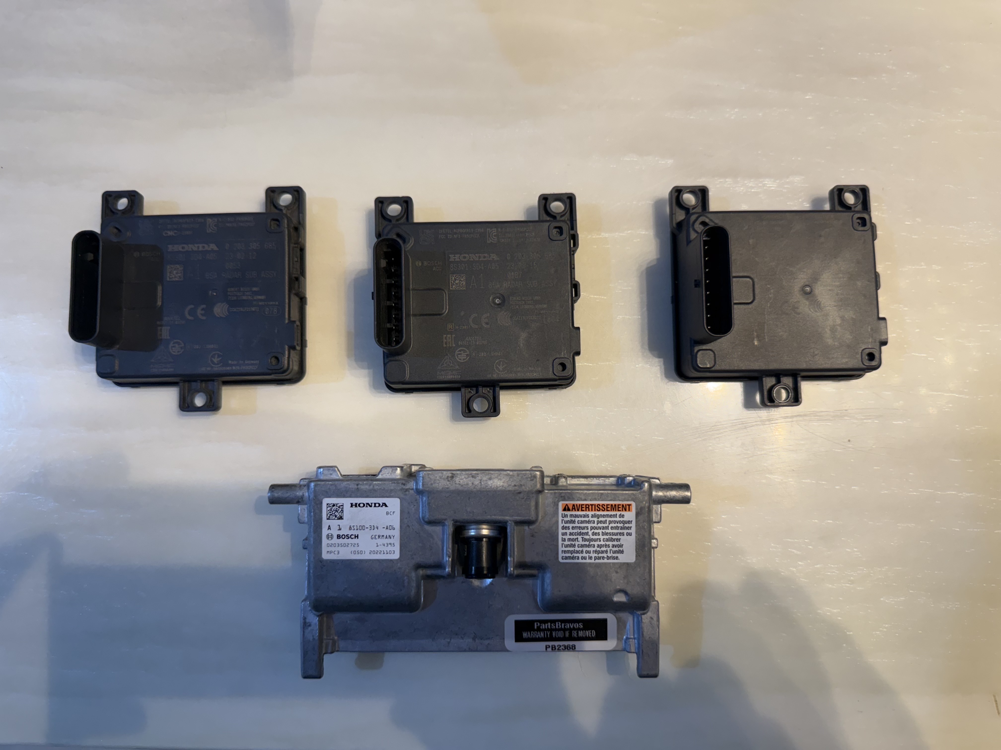 repuestos - vengo radares 3 y 1 cámara frontal honda crv 2023 