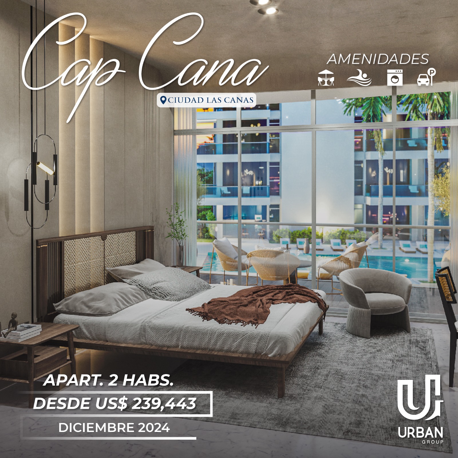 apartamentos - Apartamentos de 2 Habitaciones en Cap Cana 4