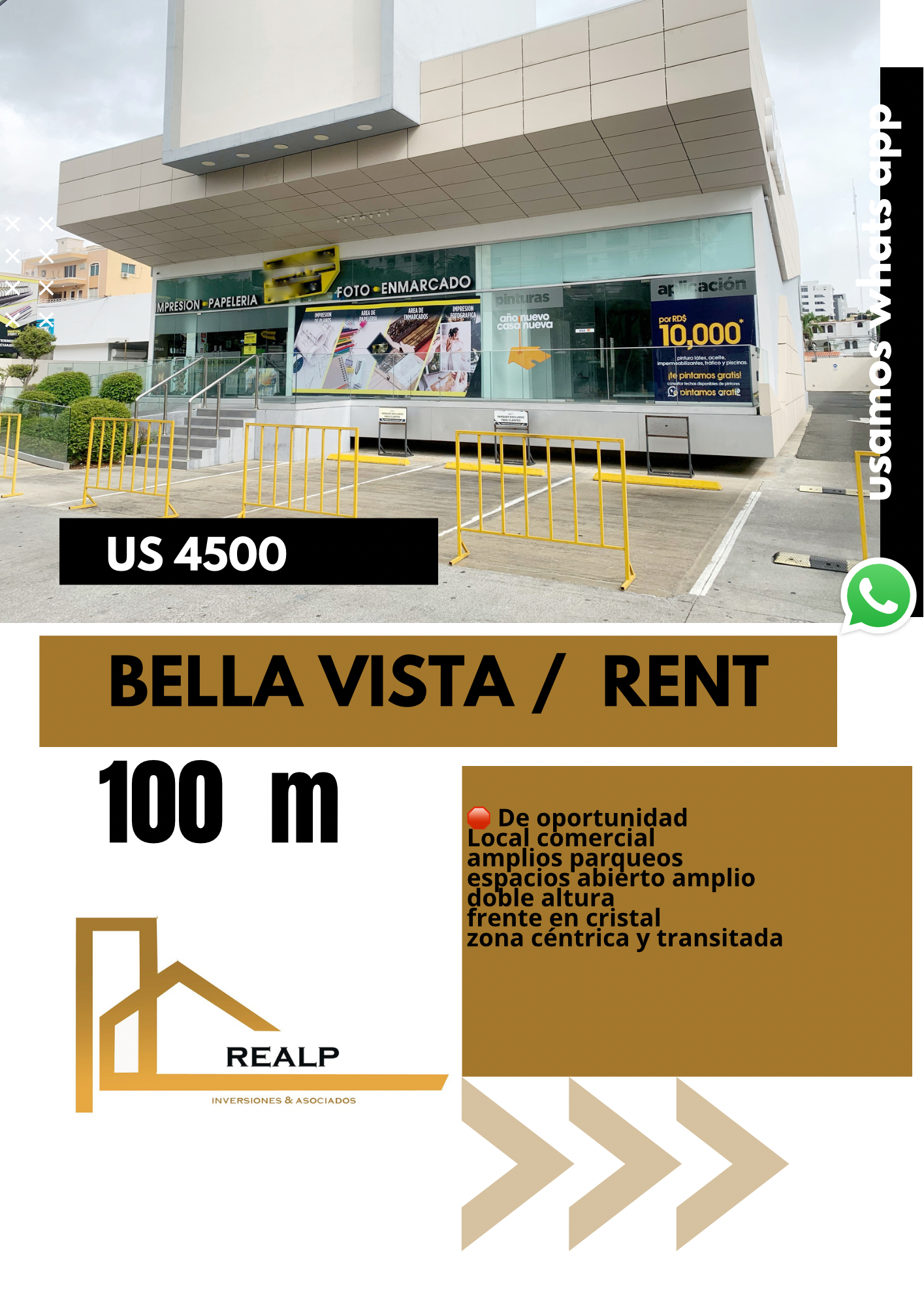 oficinas y locales comerciales - Local exclusivo en bella vista 0