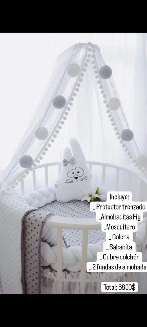 accesorios - Set de cuna personalizado para bebe  7