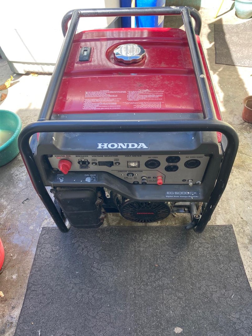 plantas e inversores - Planta electrica Honda. Voltaje 120v/240v