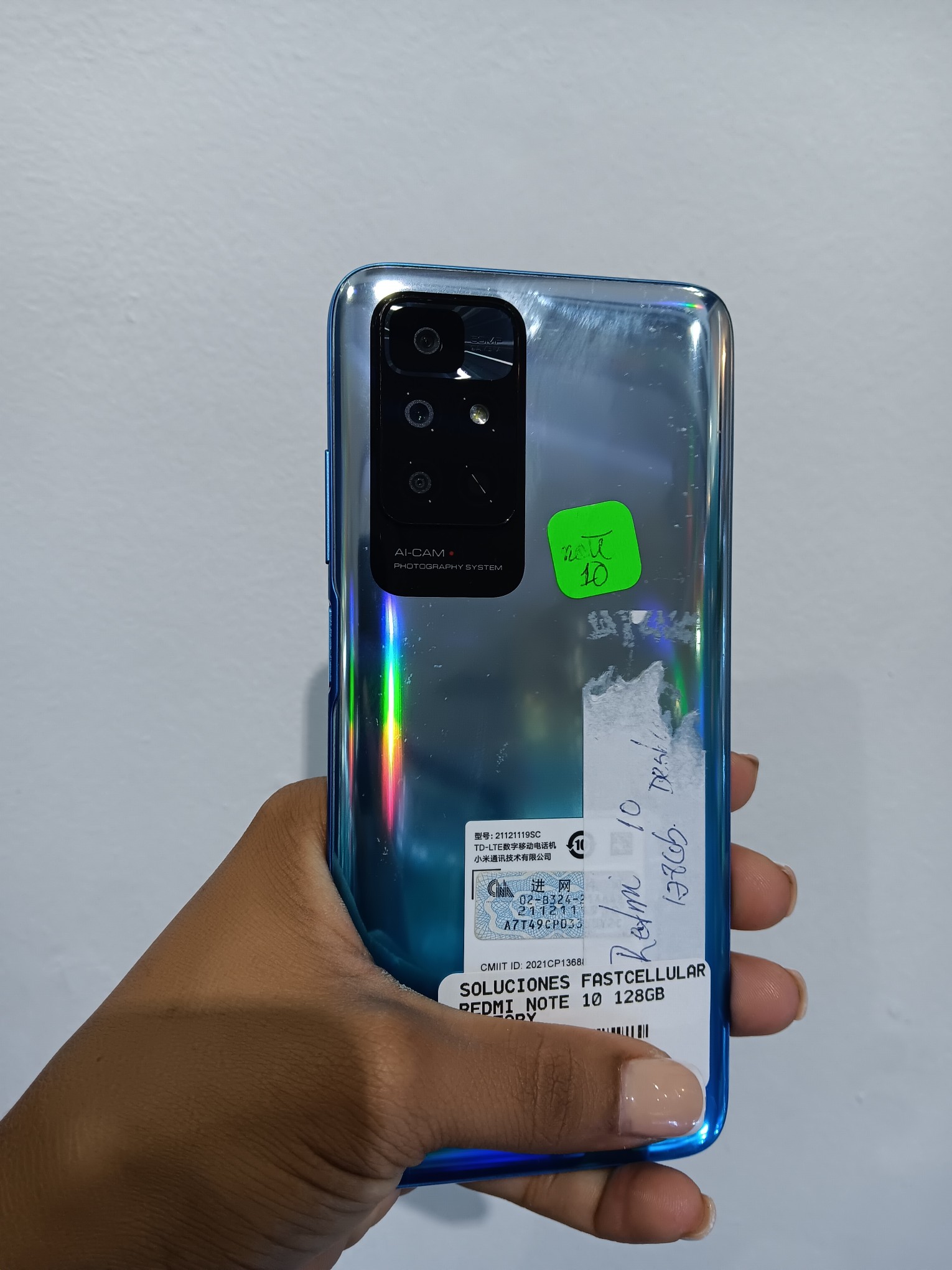 celulares y tabletas - Redmi note 10 128GB factory 