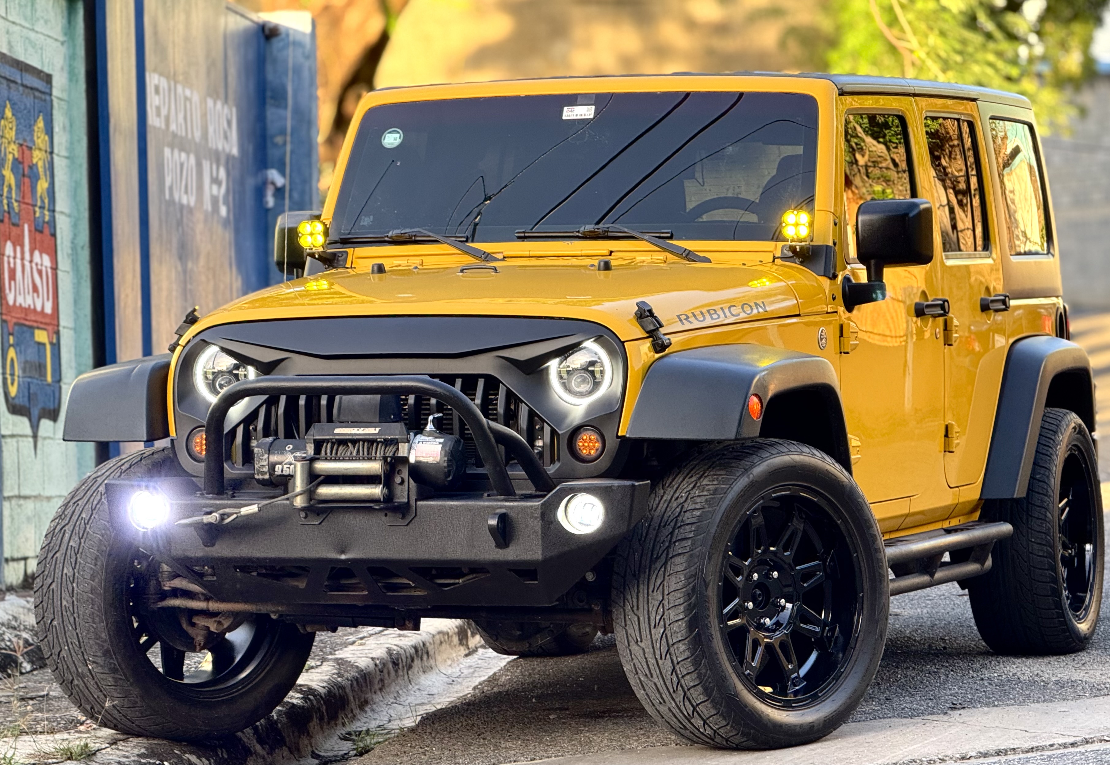 jeepetas y camionetas - Jeep wrangler Rubicon Unlimited 2015 4x4 automátic