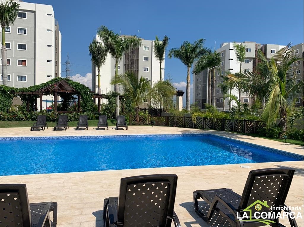 apartamentos - Residencial Cerrado con Piscina y Gym en Santiago  7