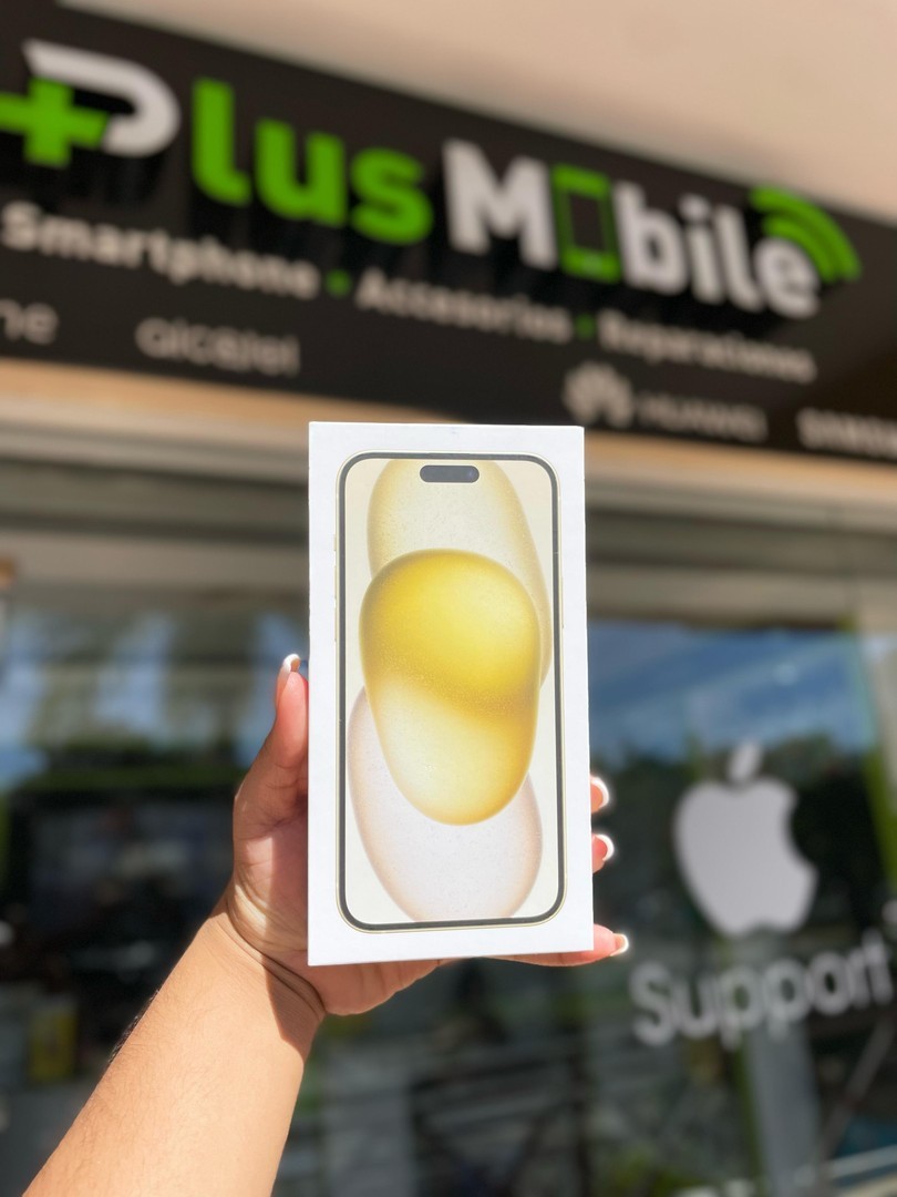 celulares y tabletas - iPhone 15 Plus 128GB Amarillo
 0