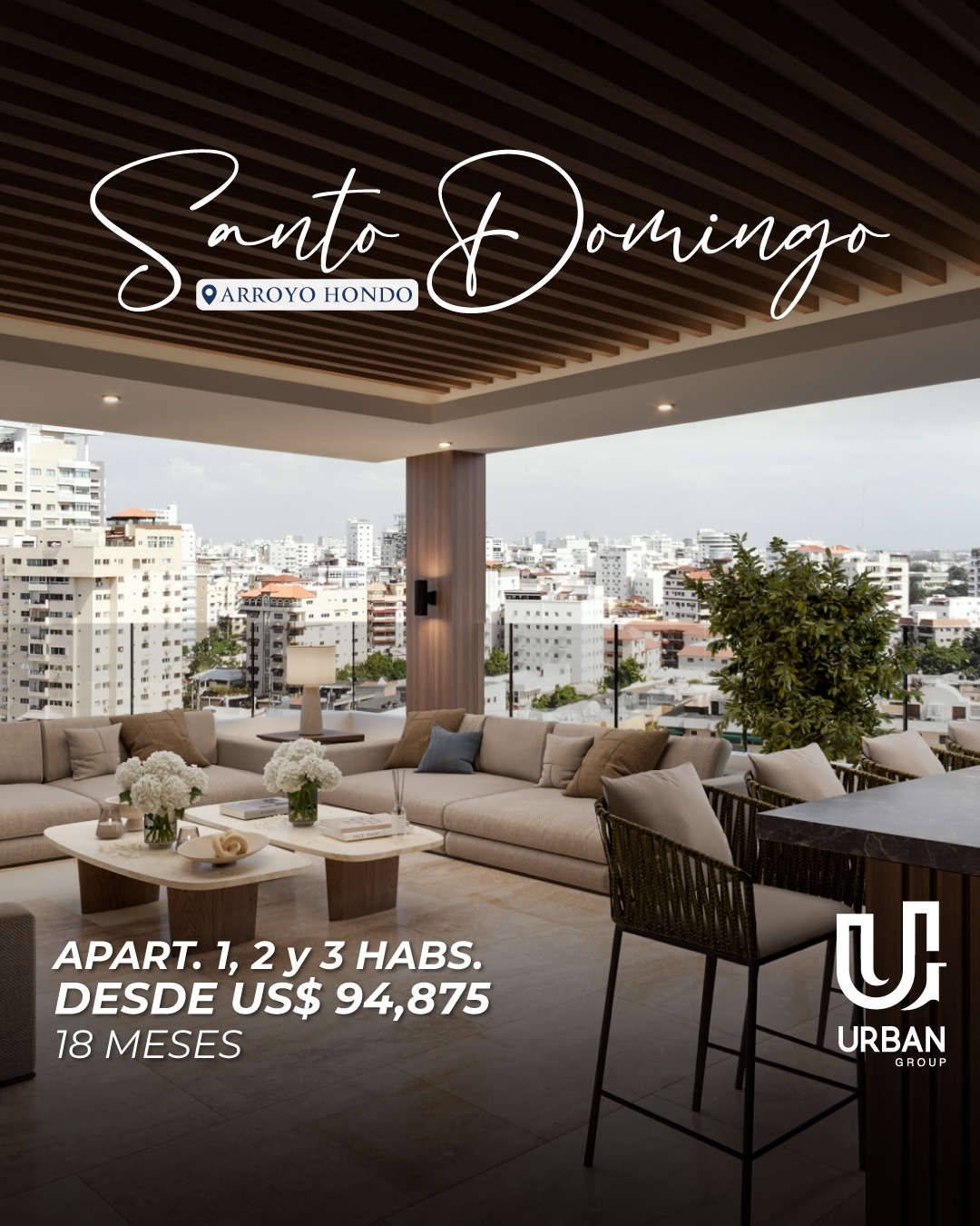 apartamentos - Apartamentos en Arroyo Hondo Viejo desde US$94,875 4