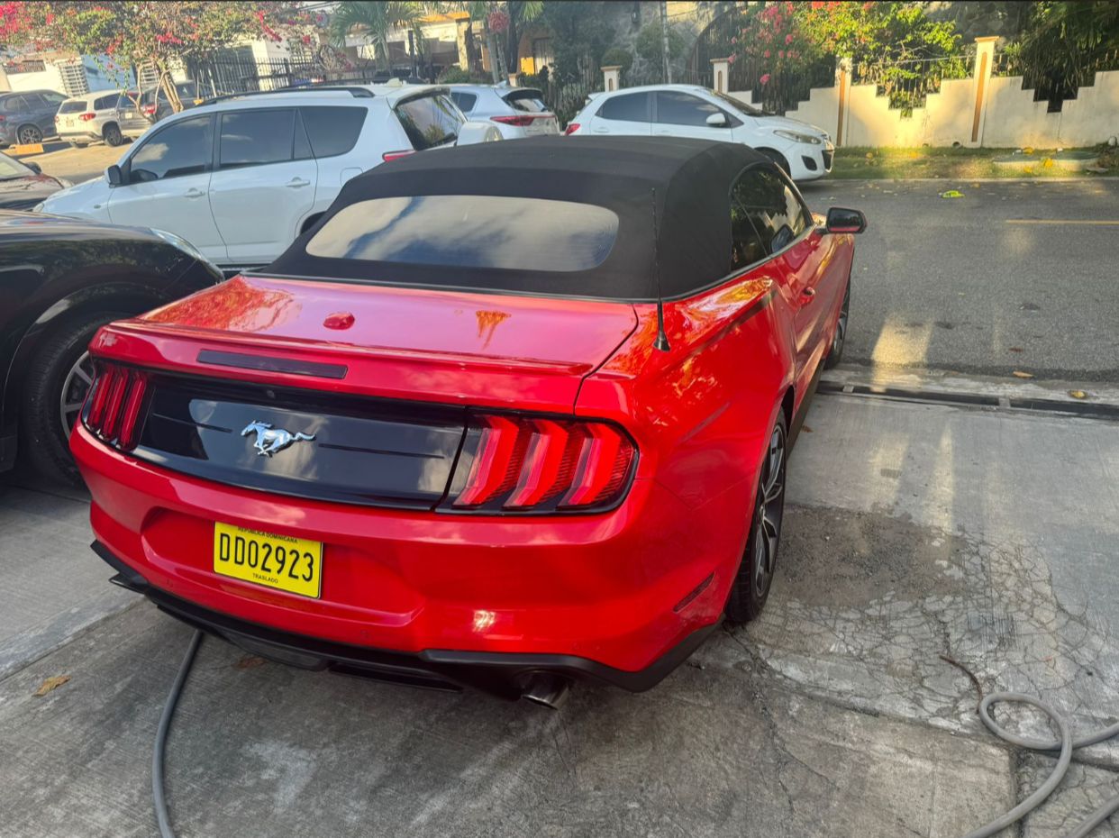 jeepetas y camionetas - FORD MUSTANG PREMIUN 2019 ROJO 3