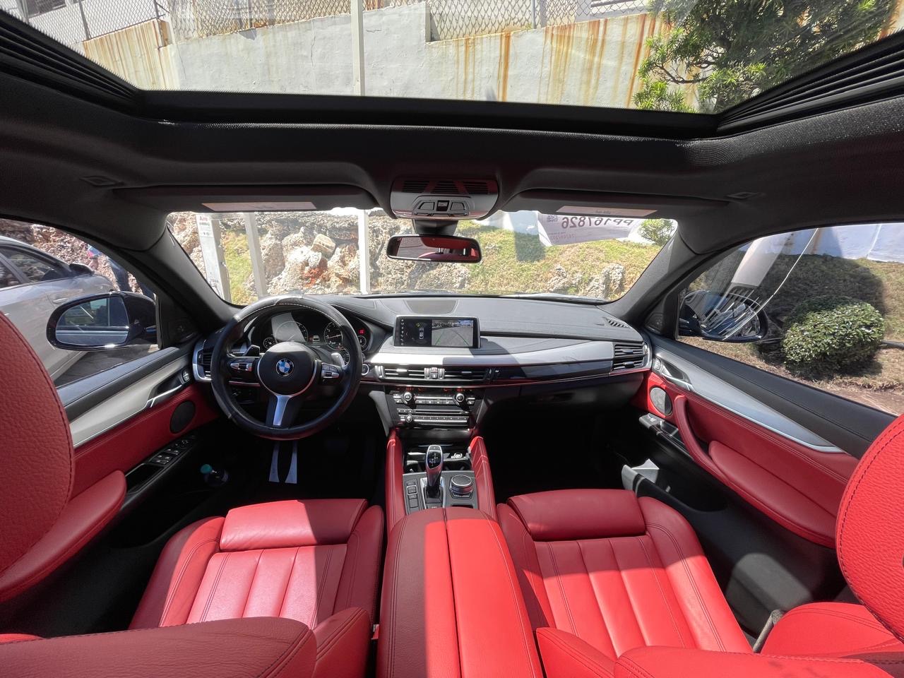 jeepetas y camionetas - BMW X6 2018 XDRIVE 35i INTERIOR EN PIEL ROJO