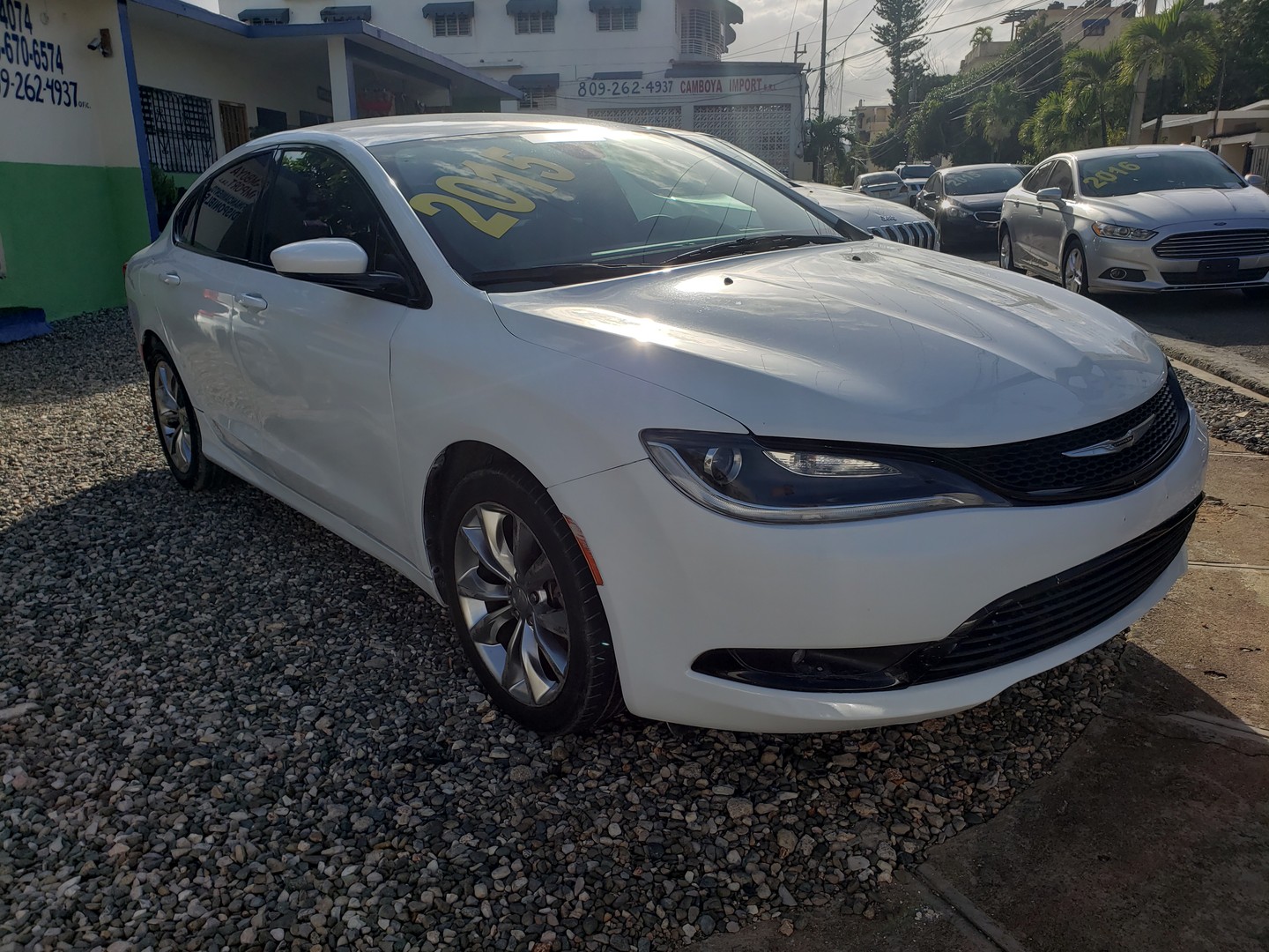 carros - Chrysler 200  BLANCO 2015