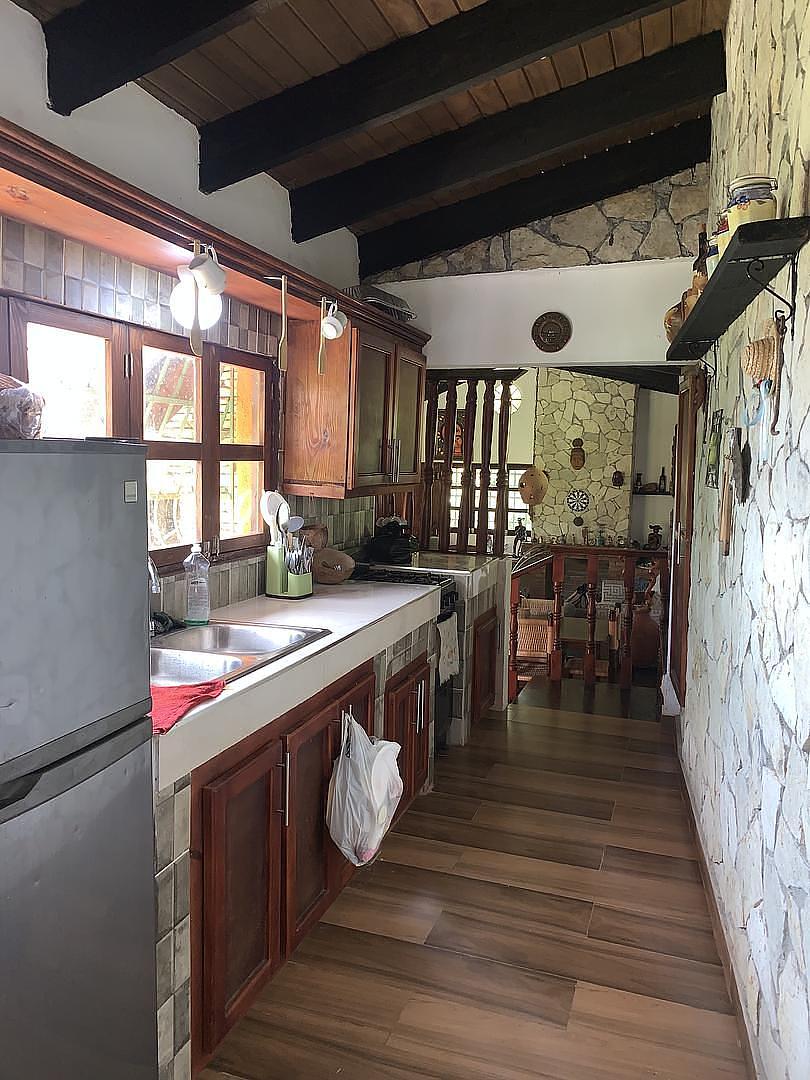 casas vacacionales y villas - Vendo Cabaña en la montaña de San Cristóbal el Majagual , a 45 minutos de sto.  8