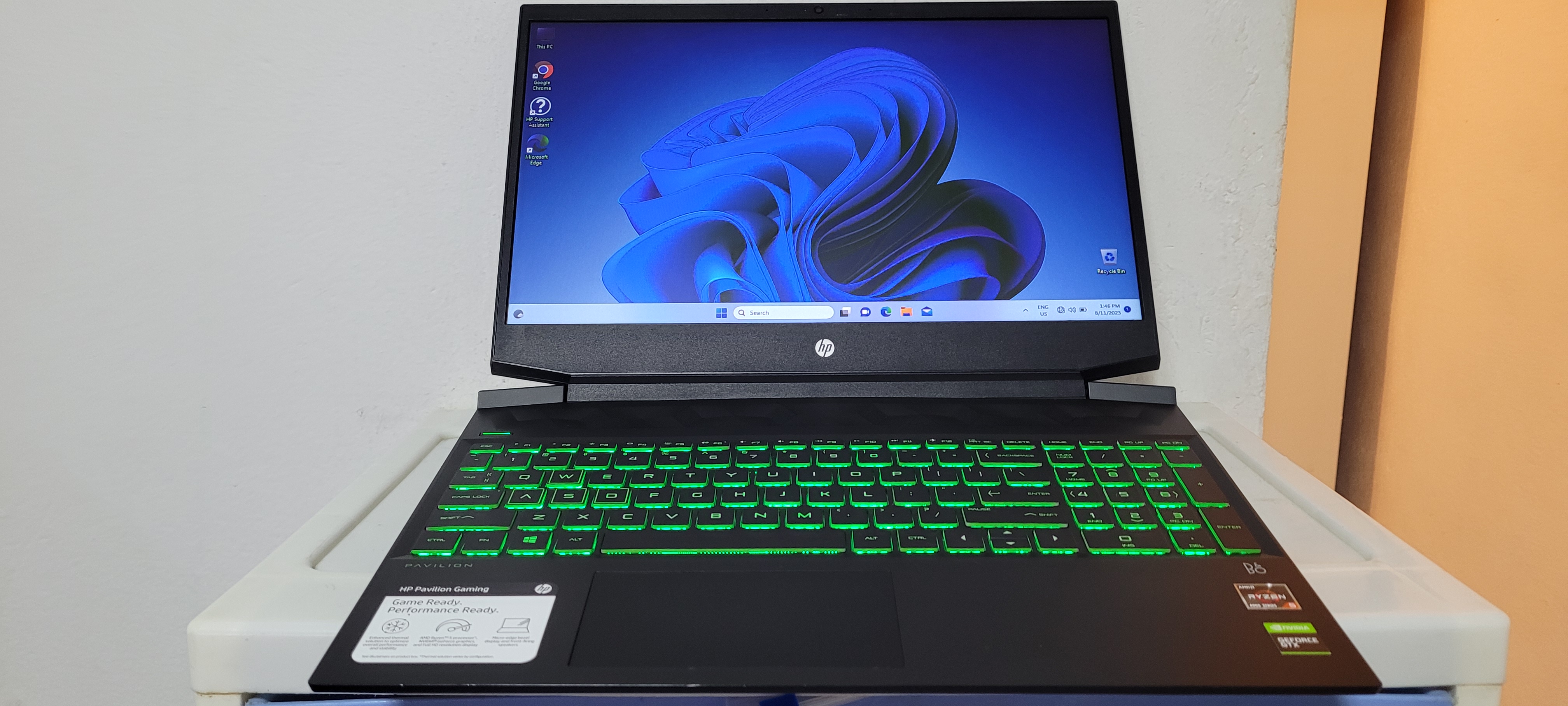 computadoras y laptops - laptop hp Gamer Core i5 8va Gen Ram 16gb Disco 1tb Solido Nvidea Gtx 1050Ti 4gb  0