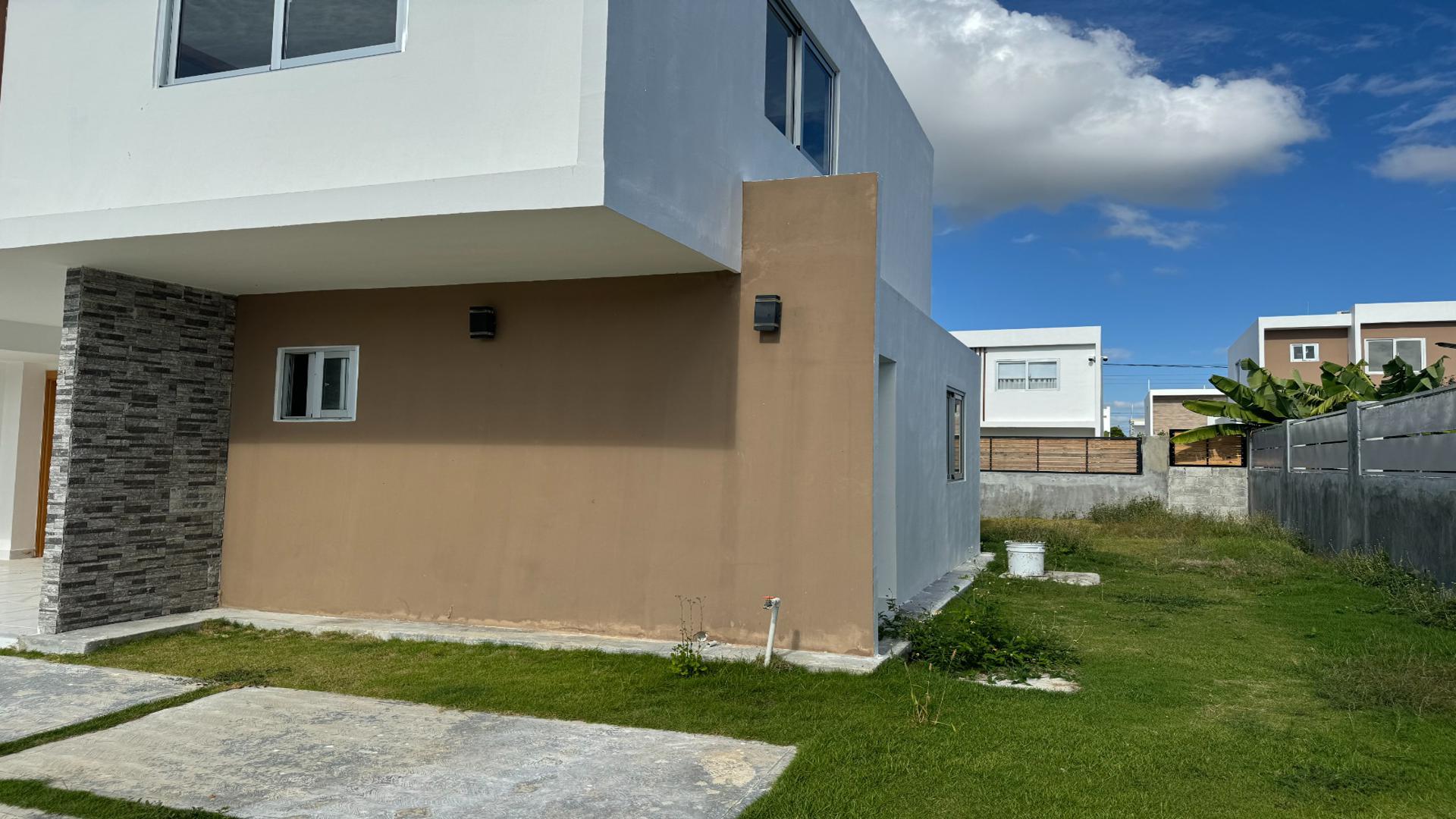 casas vacacionales y villas - En venta villa, 3 habitaciones proyecto con áreas sociales en Punta Cana 4