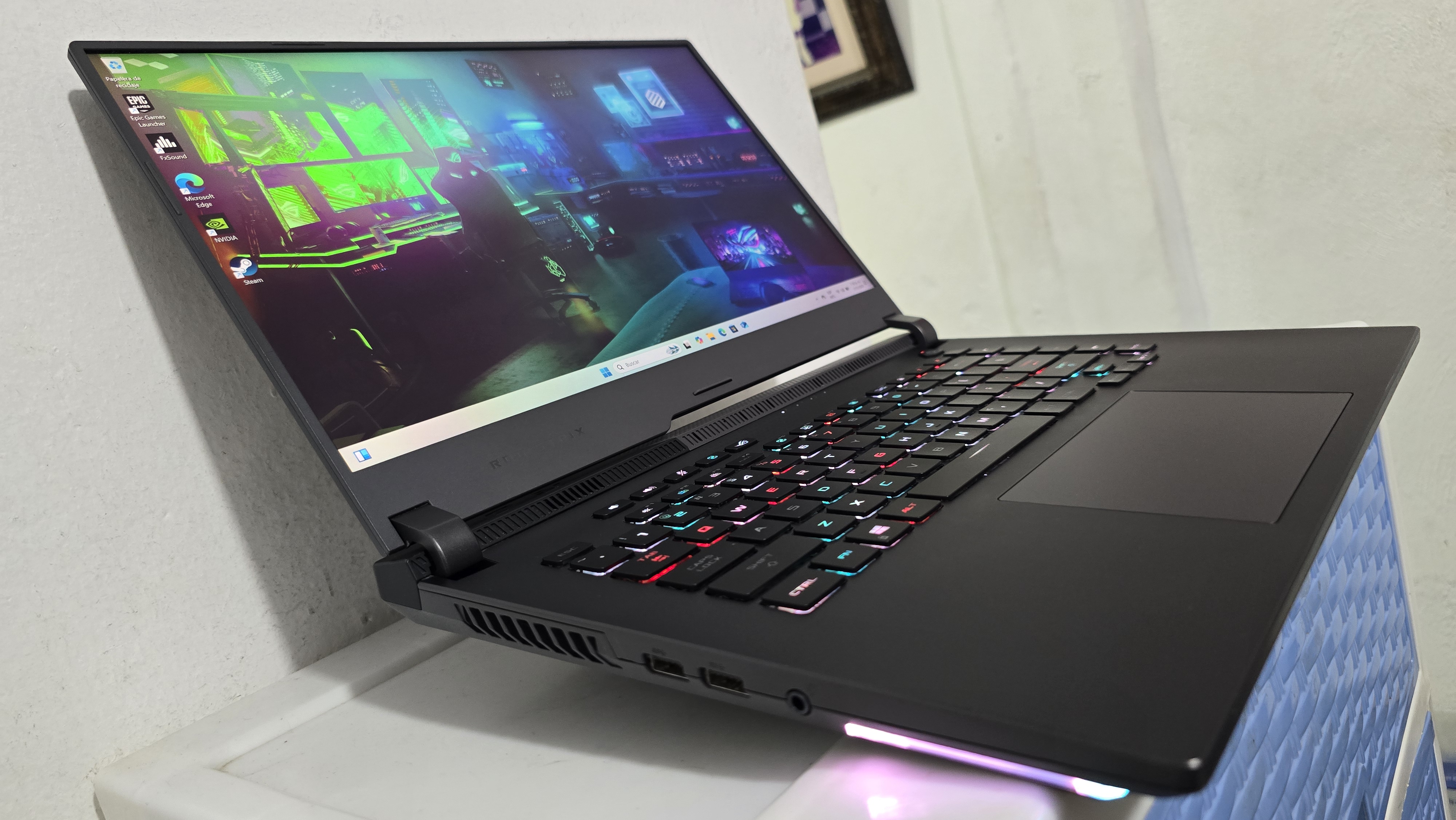 computadoras y laptops - Asus Gaming ROG Ryzen 9 Ram 32gb ddr4 Disco 1tb Solido Nvidea Rtx 3070 8gb New 1