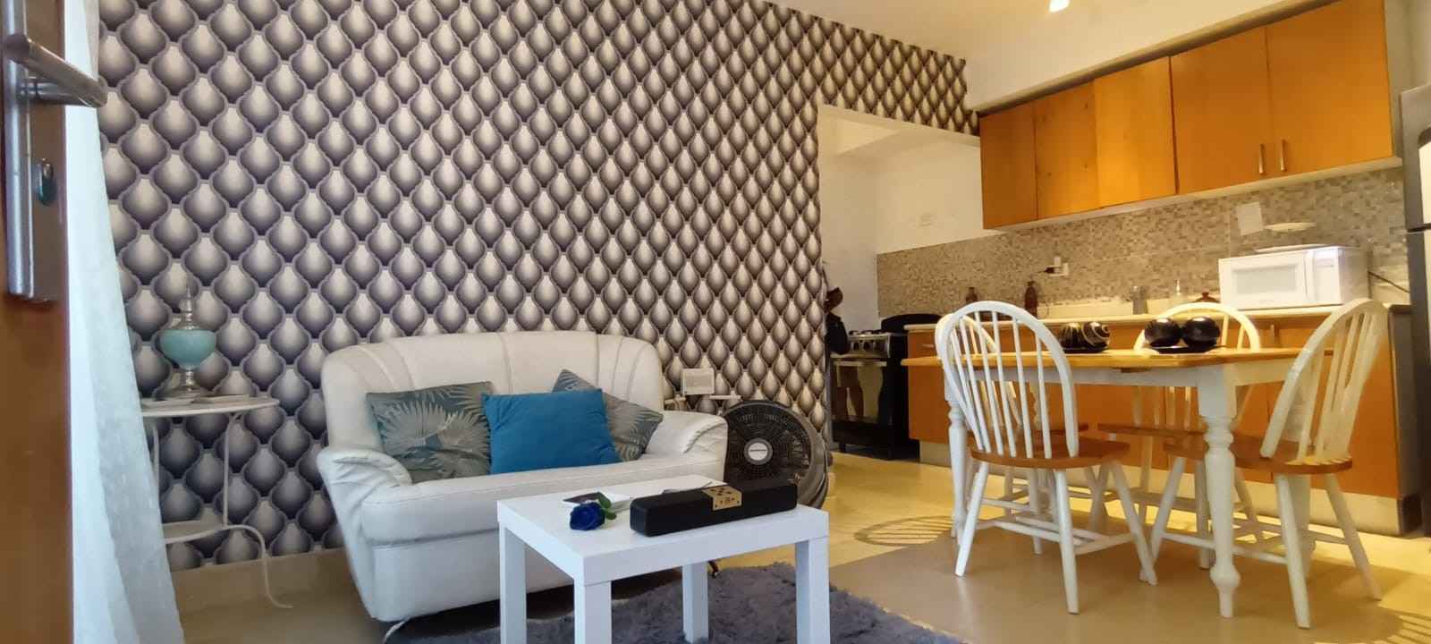 apartamentos - Apartamento Primer Nivel en Ciudad Juan Bosch ..  Amueblado de Oportunidad !! 3