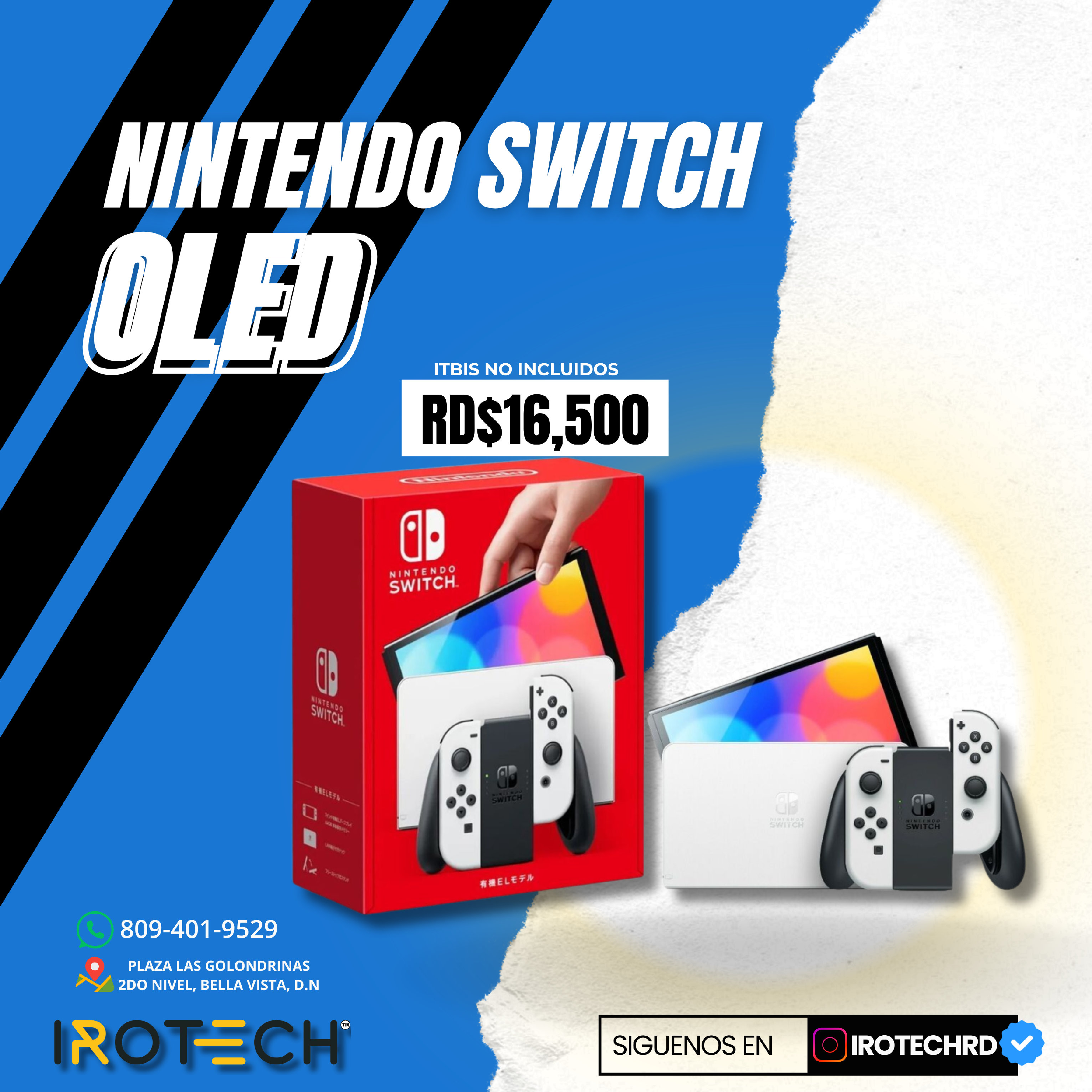 consolas y videojuegos - Nintendo Switch Oled