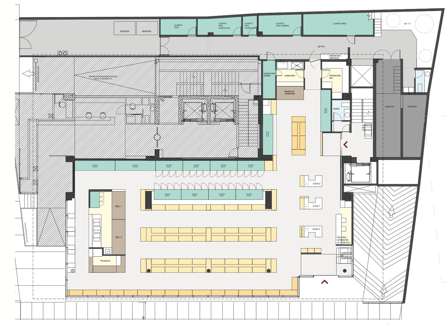 oficinas y locales comerciales - Local en Venta en Piantini para Supercado u oficina  1