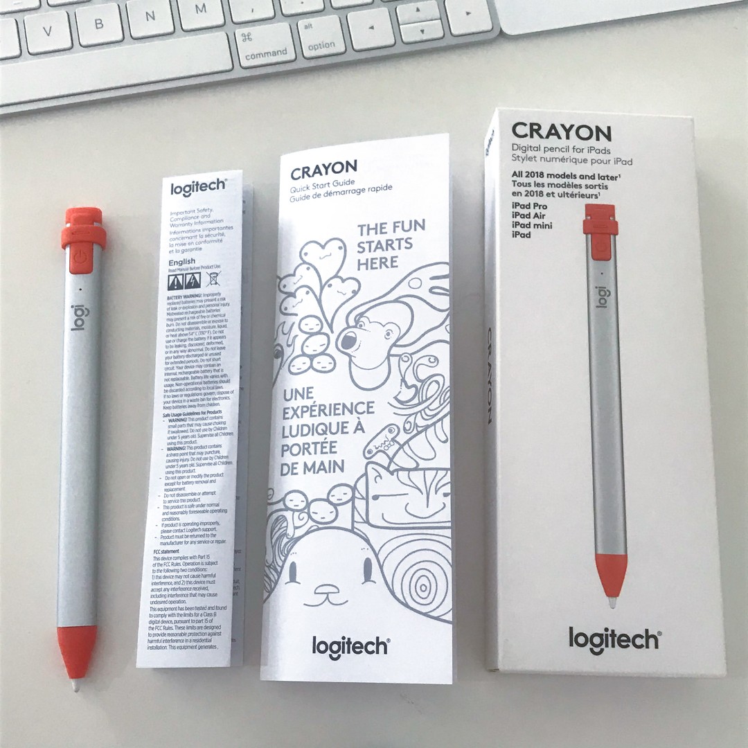 otros electronicos - Crayon de Logitech (opción alternativa del Apple Pencil)