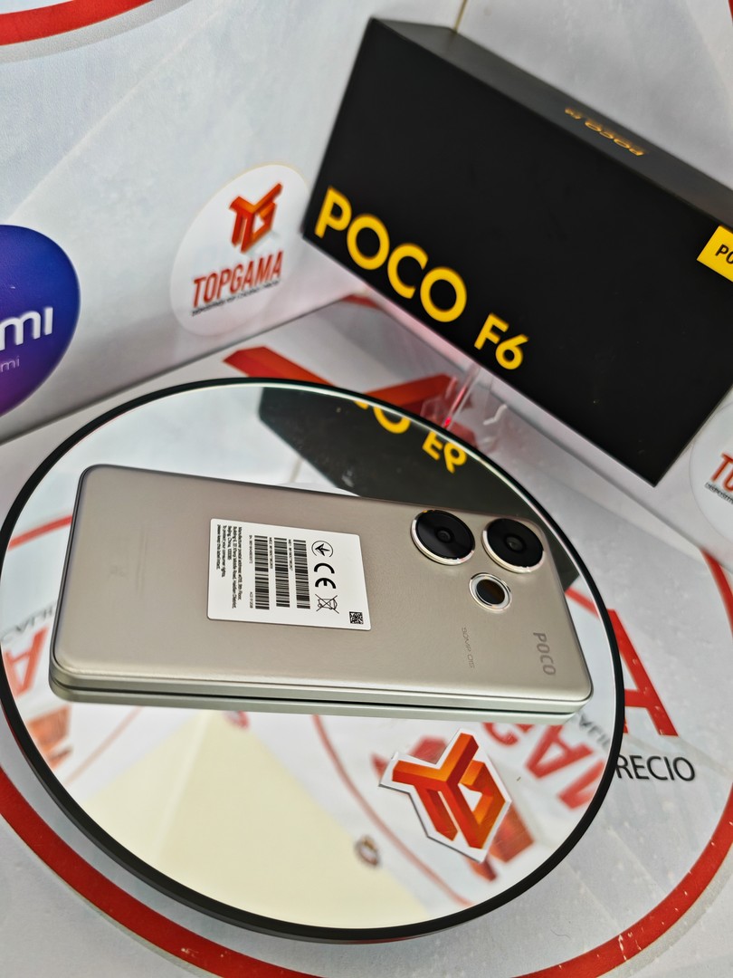 celulares y tabletas - POCO F6 5G, 12GB RAM + 512GB ROM 4