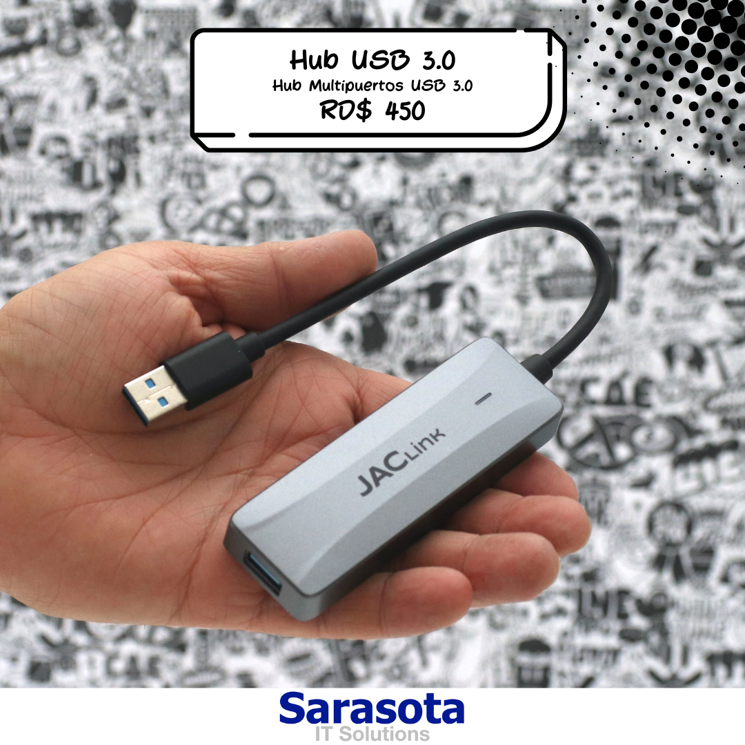 accesorios para electronica - Jaclink Hub Multipuertos USB 3.0 (Somos Sarasota) 1