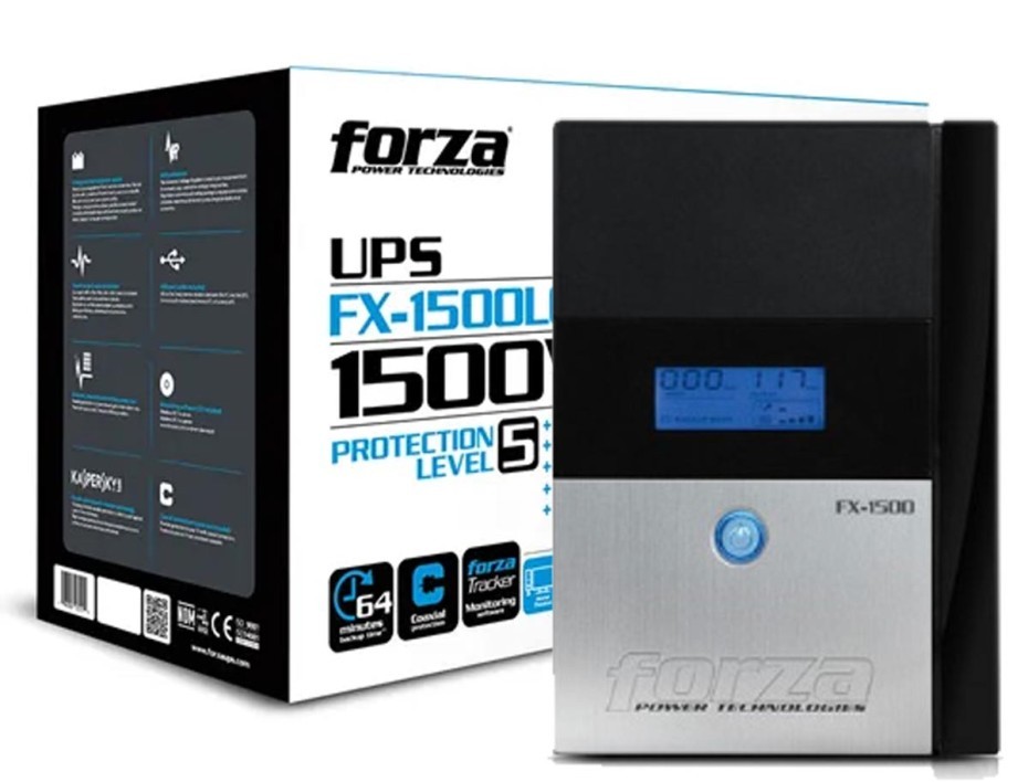plantas e inversores - UPS Forza FX-1500LCD de 1500VA y 840W 8 Entradas Pantalla LCD 120V 2
