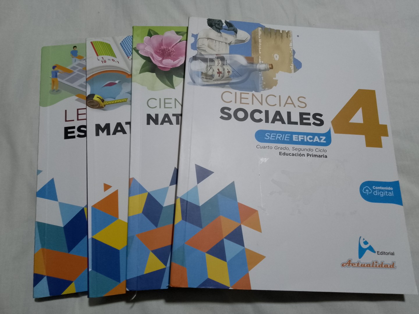 libros y revistas - Libros 4to. primaria serie Eficaz