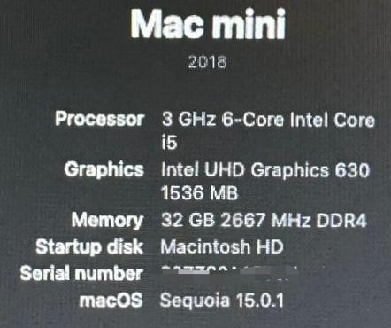 computadoras y laptops - Mac Mini 2018 I5 256 SSD 32 GB RAM COMBO. 2